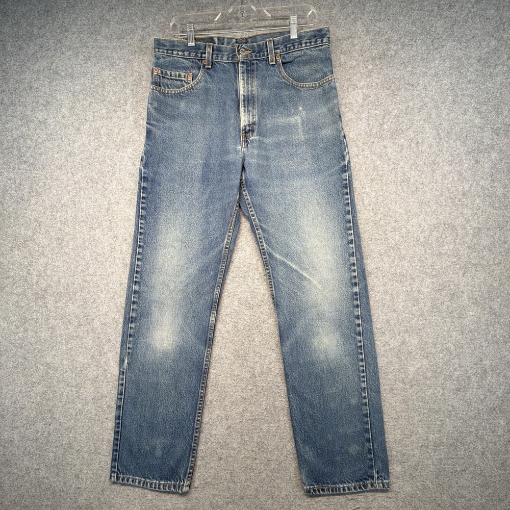 Vintage Levi's 505 Jeans 34x32 (Fits 32x31) Made in USA Great Fade